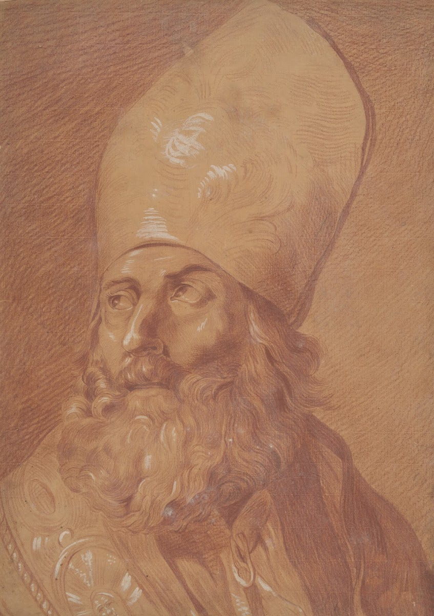 Bust profile of a bishop 1796 1799