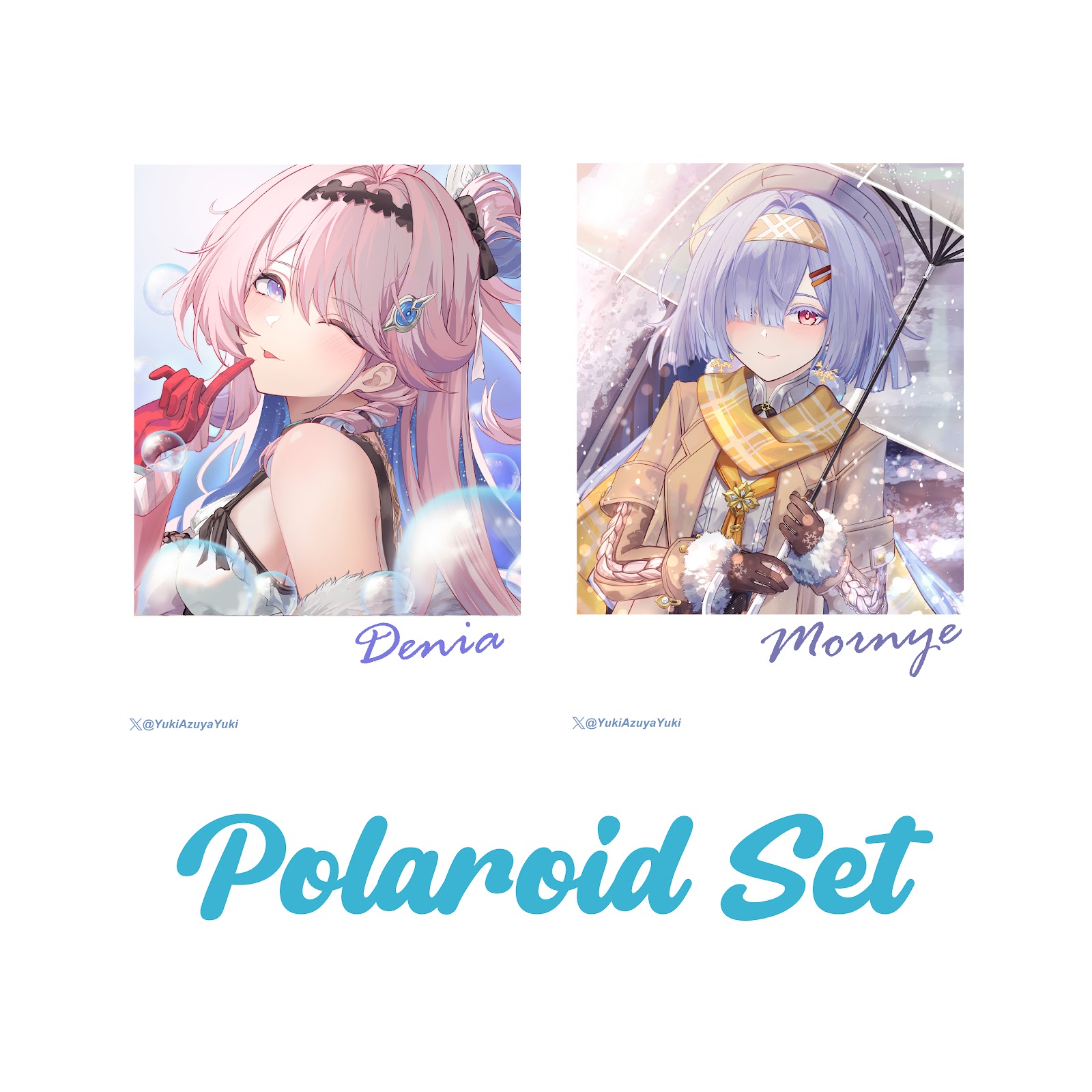 Denia & Mornye Polaroid Package by Karbiter (Yuki Azuya)