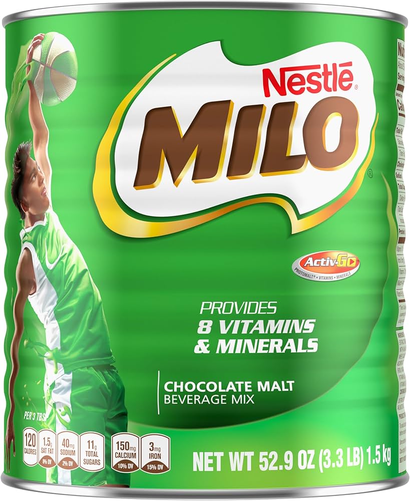 MILO - MILO CHOCLATE MALT TIN (NIGERIA)