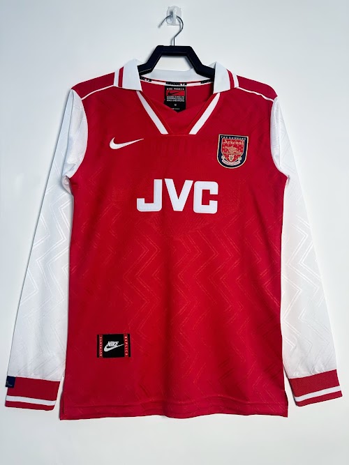 Camiseta de local del Arsenal 1996-97 de manga larga.jpeg