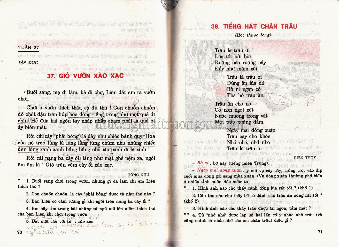 Tiếng Việt 3 (tập 2 2002) - Trang 36