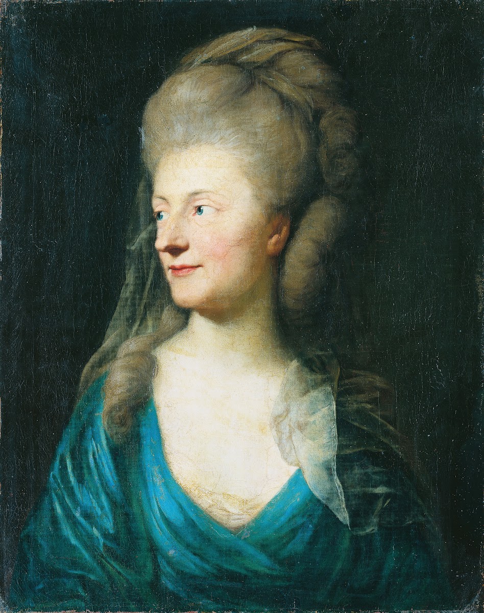 Portrait of Johanna Henriette Louise Countess of Bestucheff Rumin née von Carlow