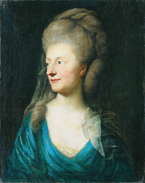 Portrait of Johanna Henriette Louise Countess of Bestucheff Rumin née von Carlow