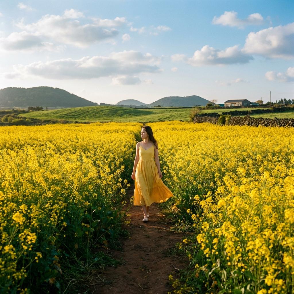 숨 막히는 노란 물결: 2026 제주 유채꽃 축제 100% 즐기기