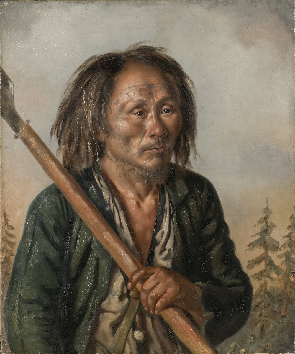 Portrait Of A Tungu Man Ca 1850