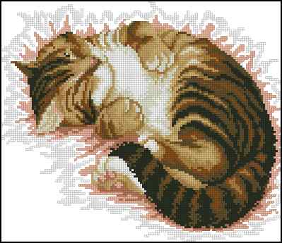 CMP 400436 Sleeping Cat