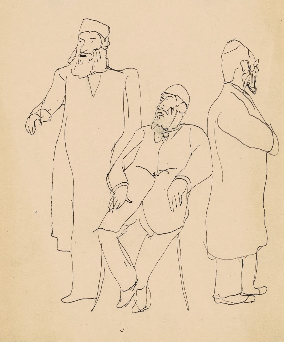 Hasidim c 1932