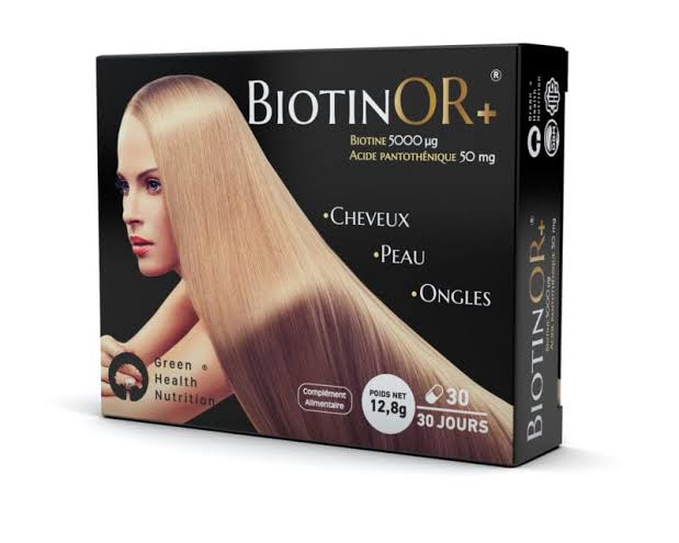 biotinor pour cheveux ongles