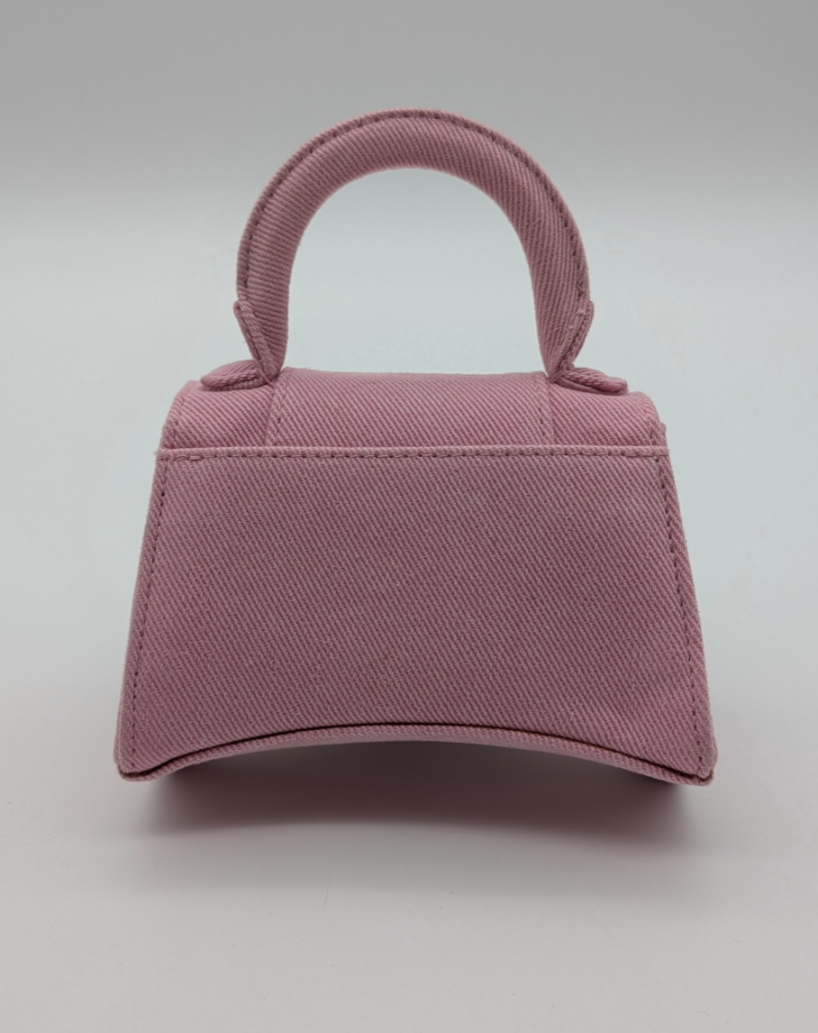 Balenciaga Borsetta Hourglass Mini Rosa – Image 3