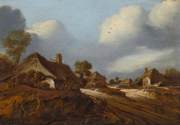 VIEW OF A DUTCH VILLAGE