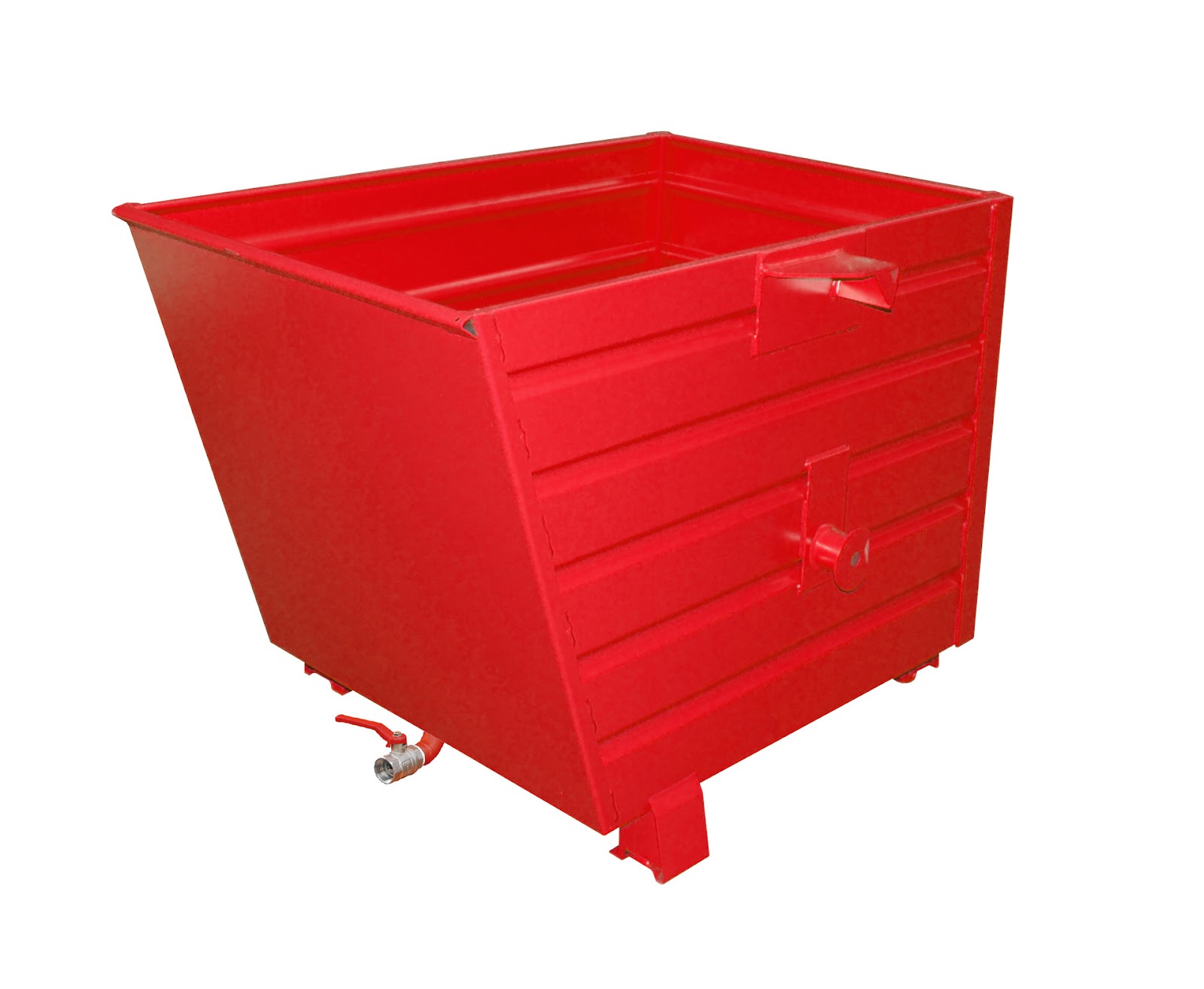 Spaander-stapelkieper BSS 70, gelakt, Vuurrood