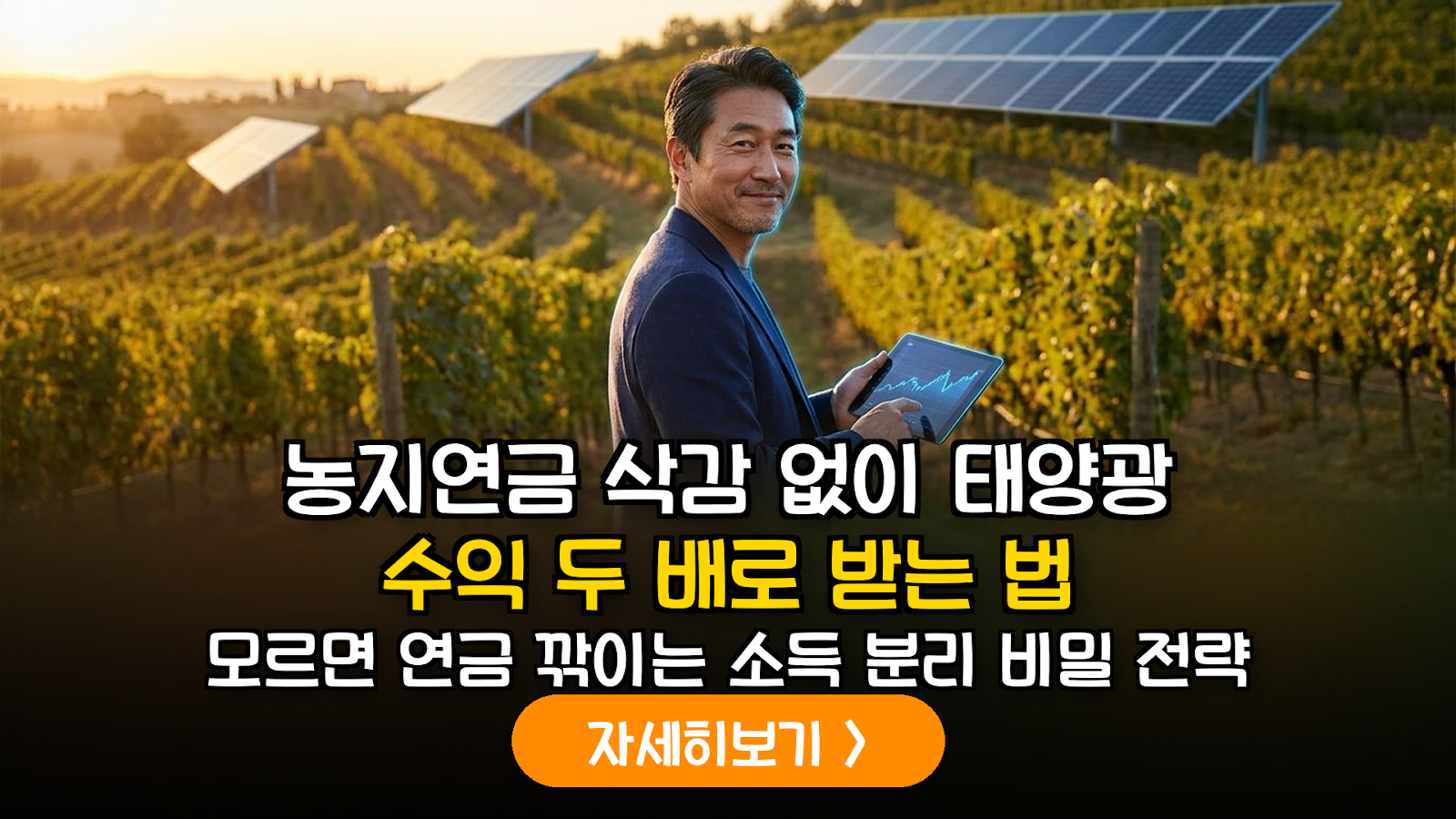 농지연금 지키며 태양광 수익내는 법 (2026)