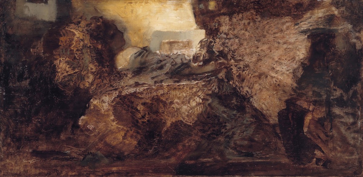 A Young Woman Sleeping