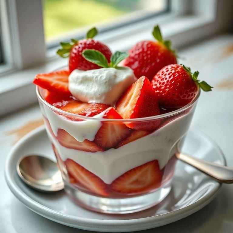 Easy Strawberry Yogurt Parfait Recipe for Breakfast or Snack – Quick & Creamy