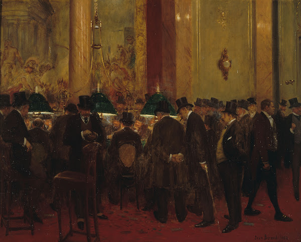Au cercle 1908