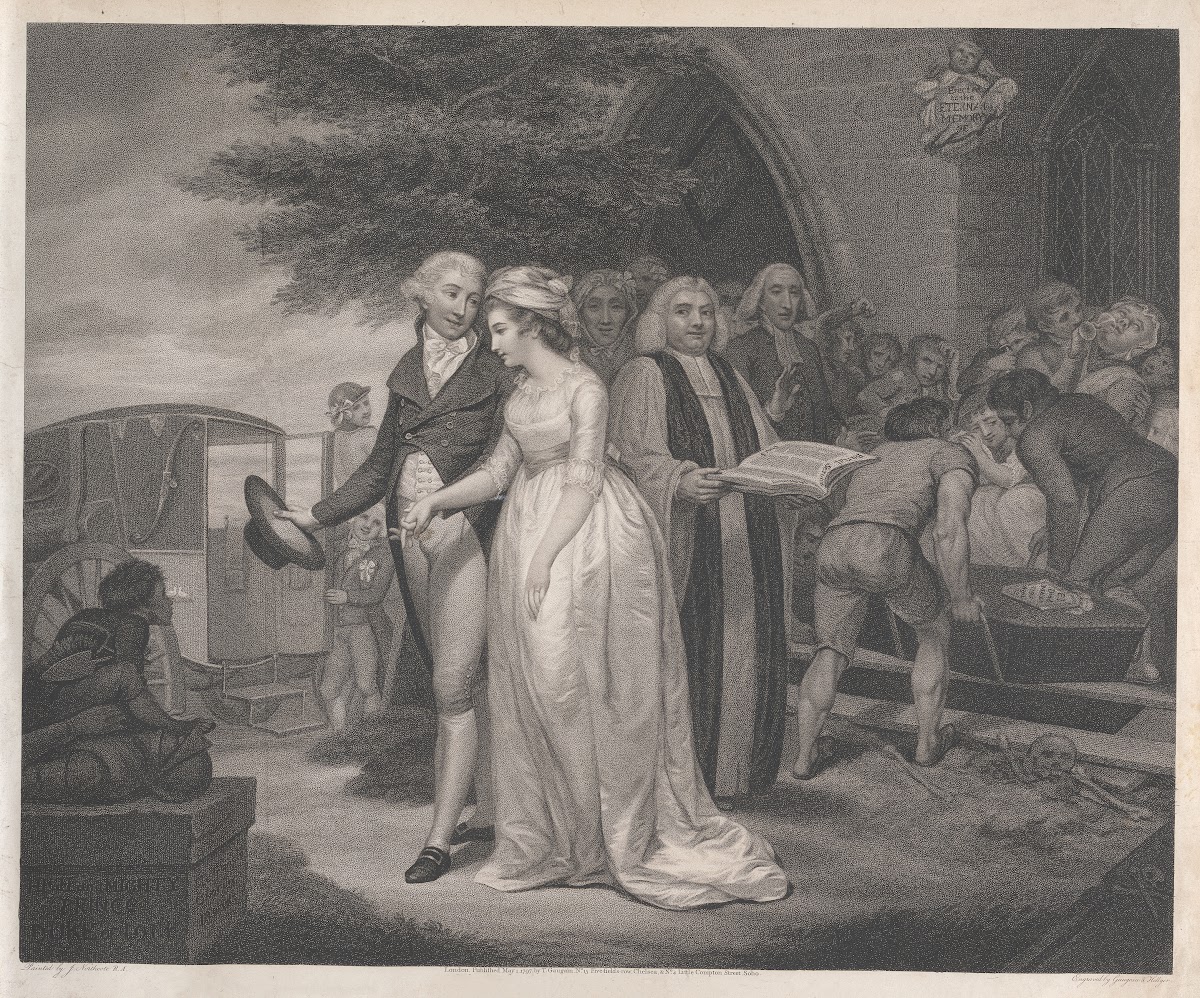 The Good Girl Married to her Master The Wanton laid in her Grave 1797