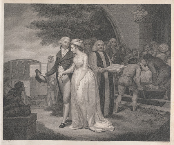 The Good Girl Married to her Master The Wanton laid in her Grave 1797