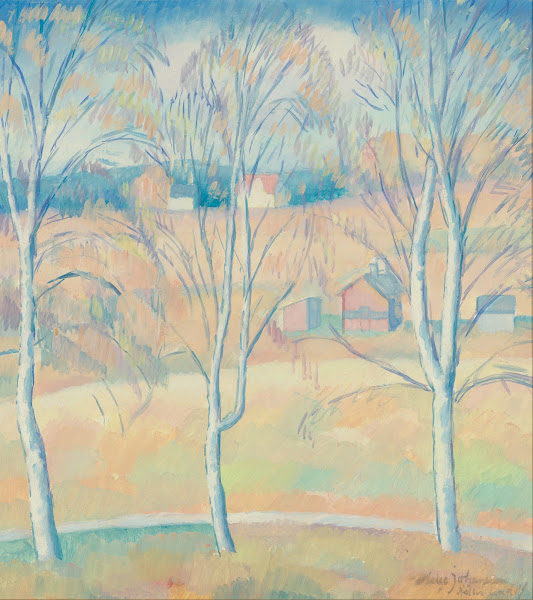 Spring Landscape Hälsingland 1914