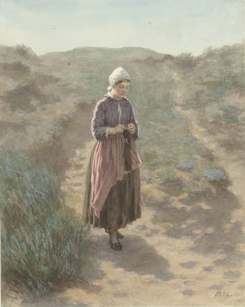 In de duinen te Zandvoort 1862