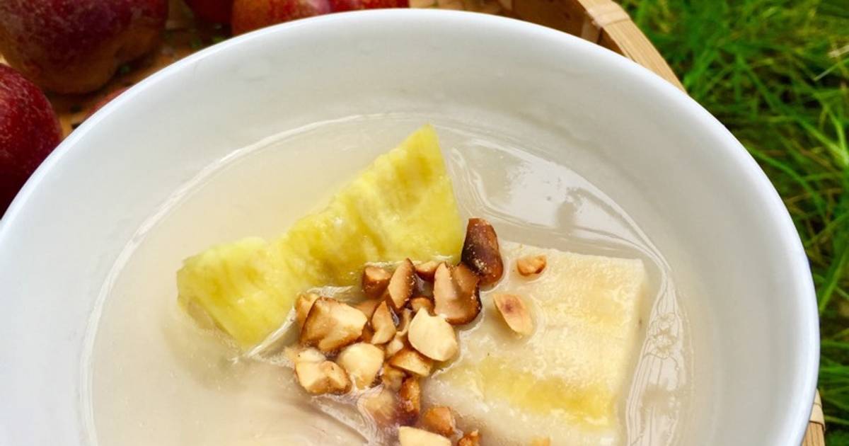 Chè chuối khoai lang phiên bản ko nước cốt dừa 😂