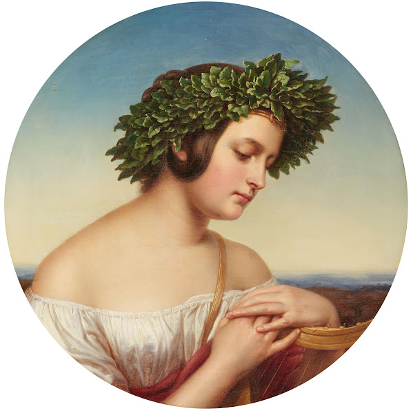 Bildnis eines Mädchens als Muse Erato