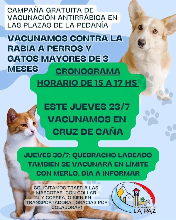 Campaña de Vacunación Antirrábica