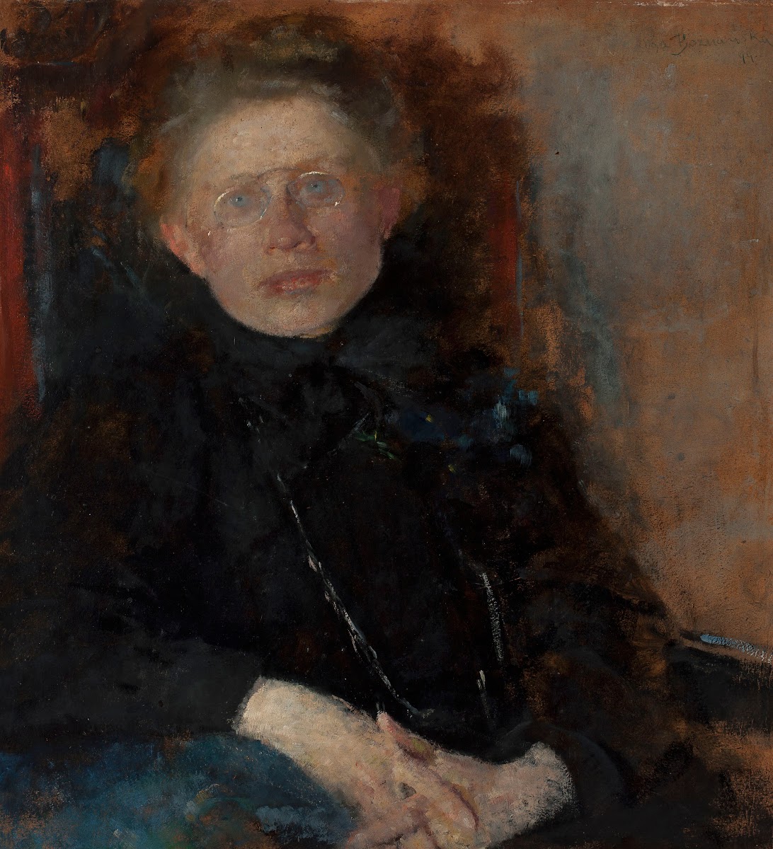Portrait Of Anna Saryusz Zaleska Ca 1880after 1863 Painter 1899