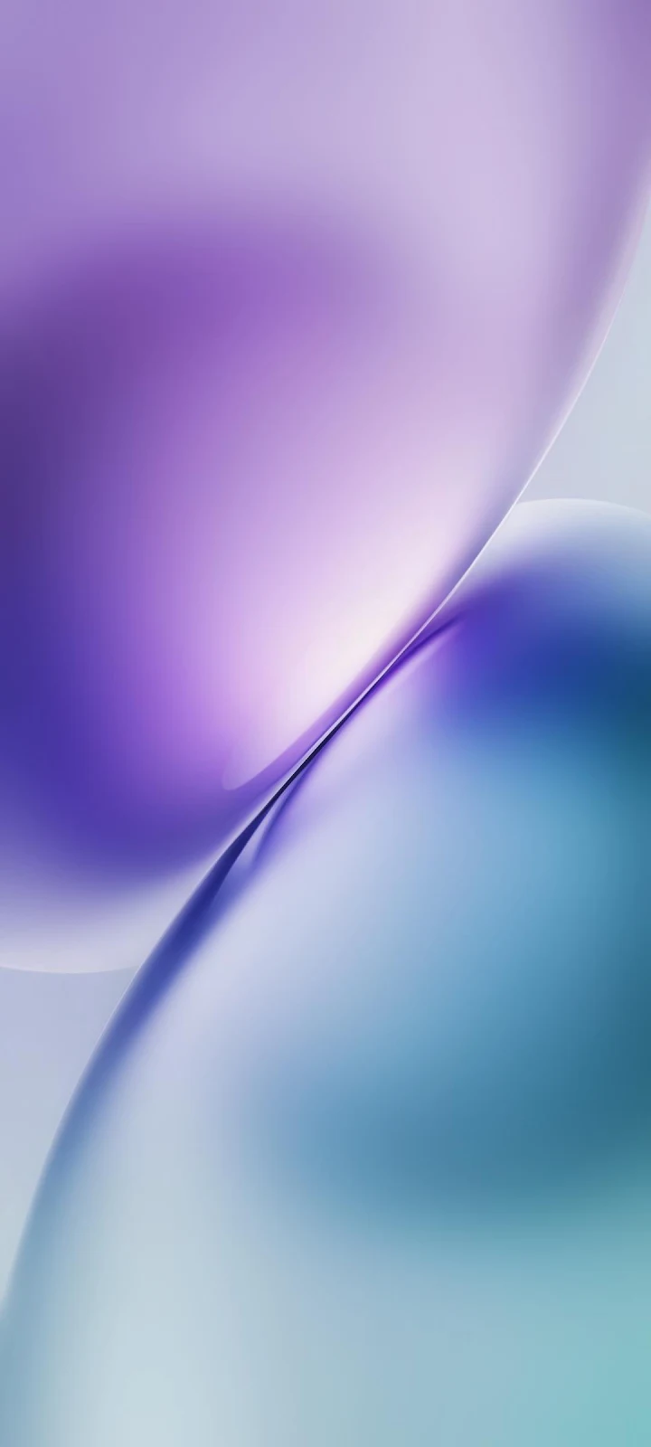 Abstract Purple And Blue Gradients - Digital Abstract Art Full HD iPhone Wallpaper (1080x2400)