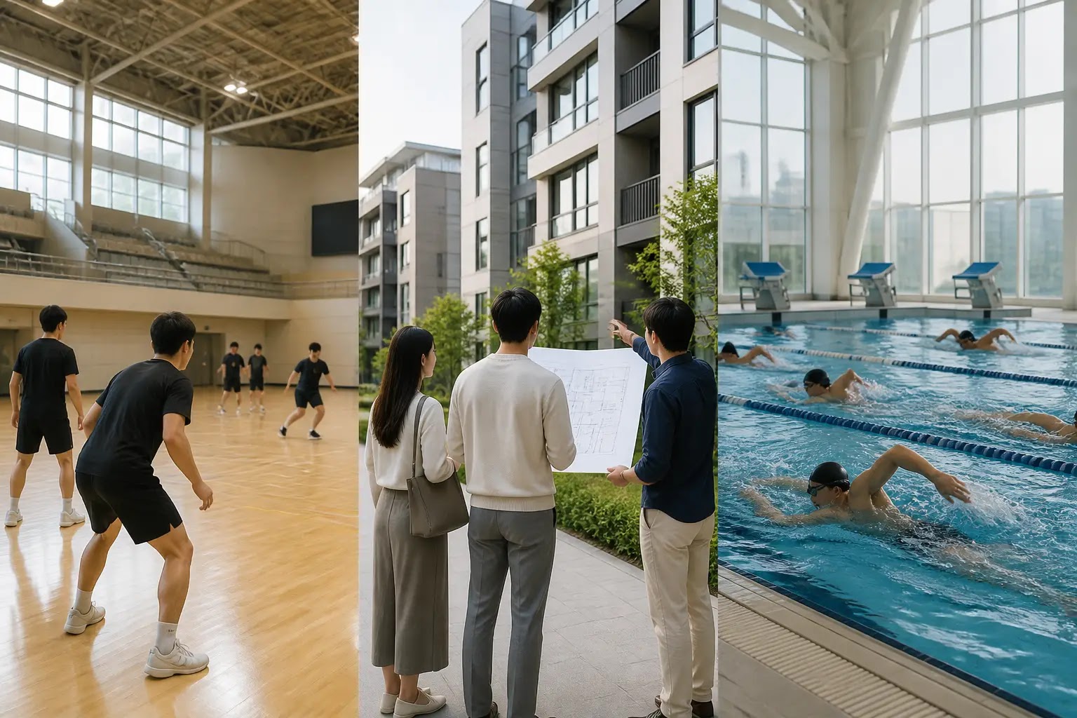 AI-generated Sports Daily Brief multi-story editorial montage