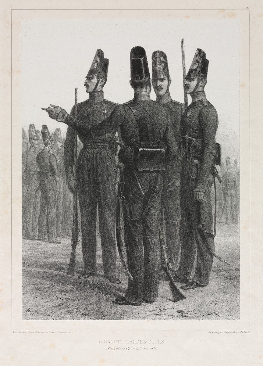 Arnoutes Gardes Côtes 1841