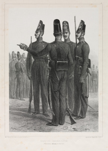 Arnoutes Gardes Côtes 1841