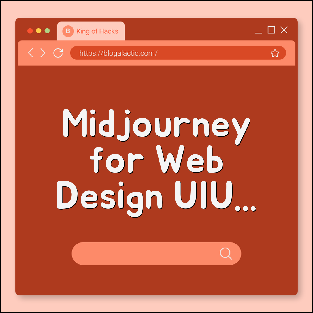 How to Use Midjourney for Web Design Inspiration (UI/UX prompts, wireframing, mood boards)