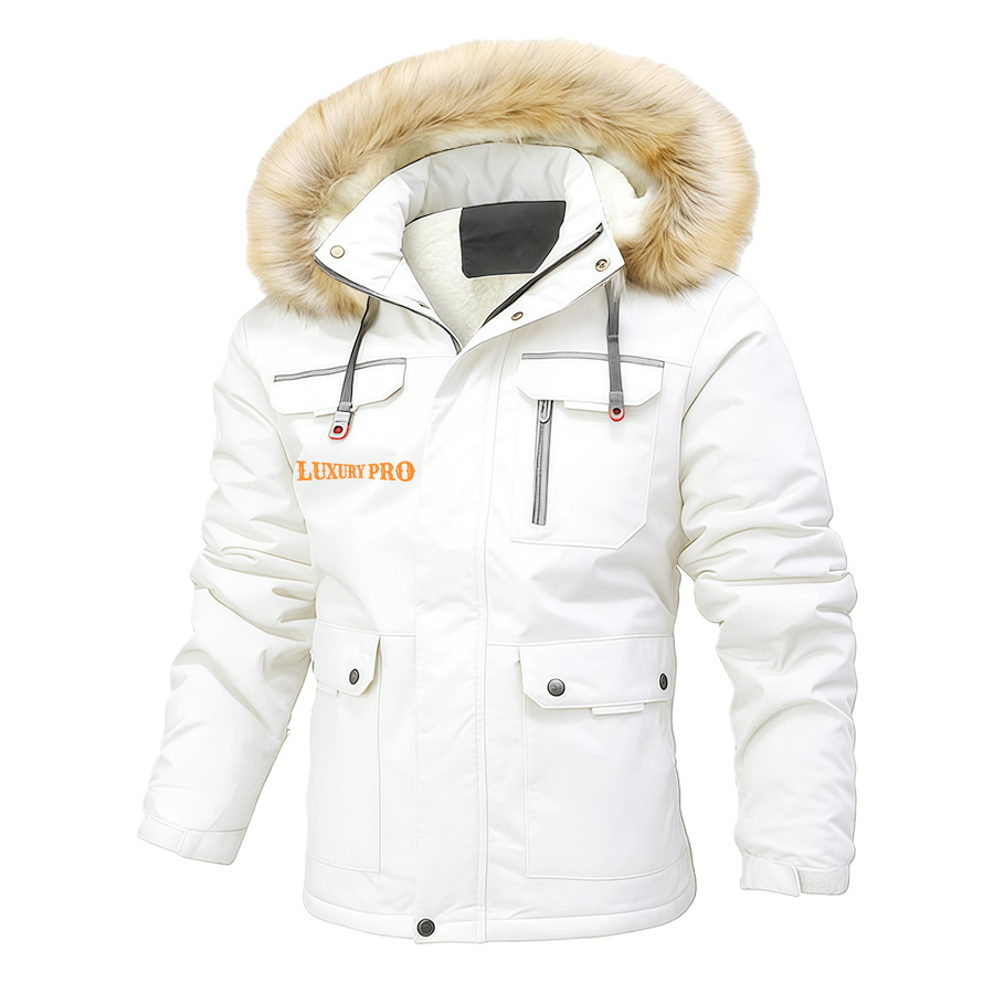 2D padded winter jacket for workwear style