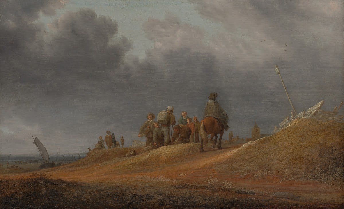 Market by the Seashore 1637