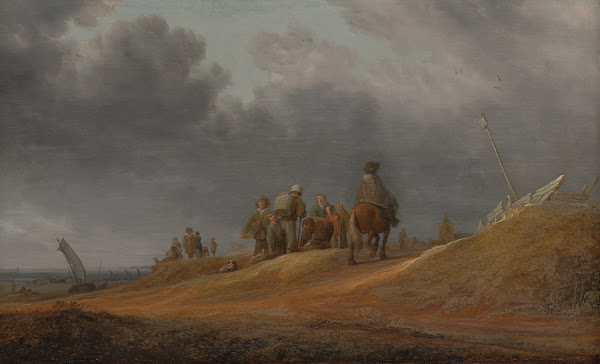 Market by the Seashore 1637