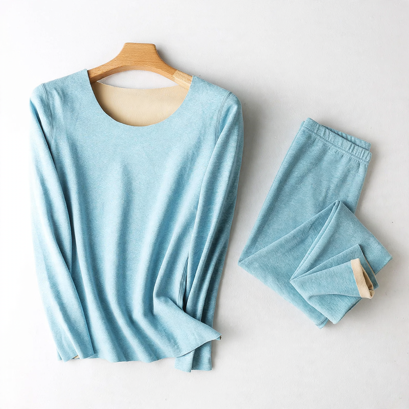 Thermal underwear set with heating function for men and women