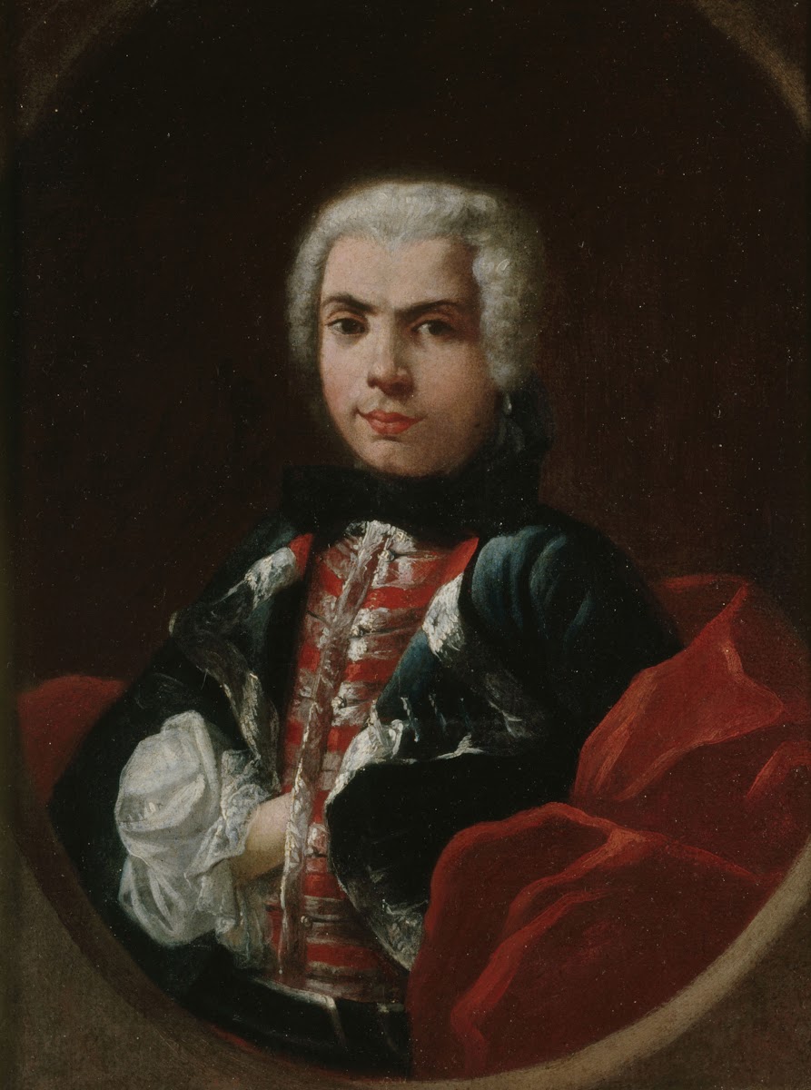 Portrait de Farinelli Carlo Broschi dit 1705 1782 sopraniste 1740
