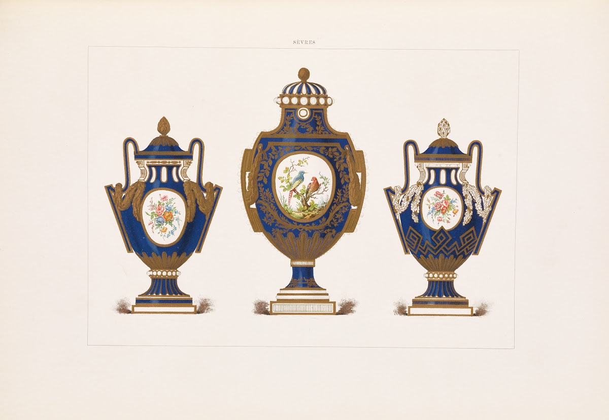 The soft porcelain of Sevres Pl46 1892
