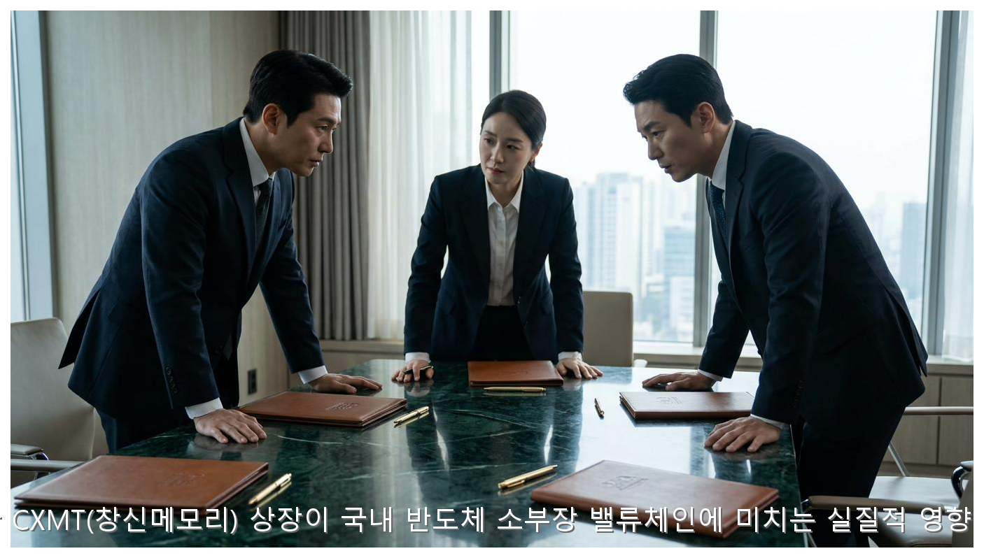 중국 CXMT(창신메모리) 상장이 국내 반도체 소부장 밸류체인에 미치는 실질적 영향 분석 핵심 안내 및 분석 인포그래픽 (5)