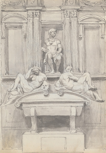 Tomb of Giuliano de Medici Church of San Lorenzo Florence 1787