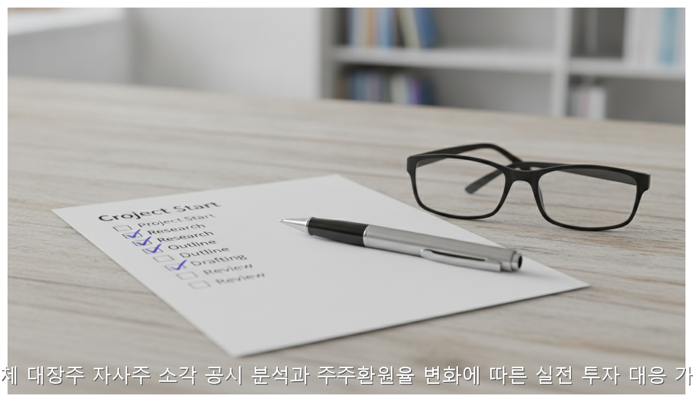 반도체 대장주 자사주 소각 공시 분석과 주주환원율 변화에 따른 실전 투자 대응 가이드 핵심 안내 및 분석 인포그래픽 (8)