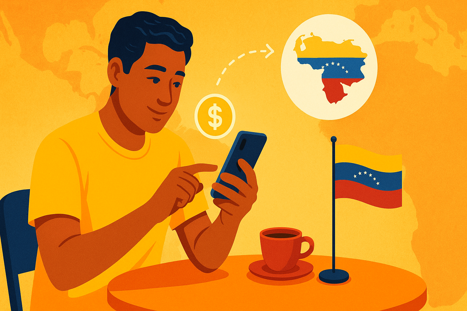 Comparar comisiones y tipo de cambio para remesas internacionales a Venezuela