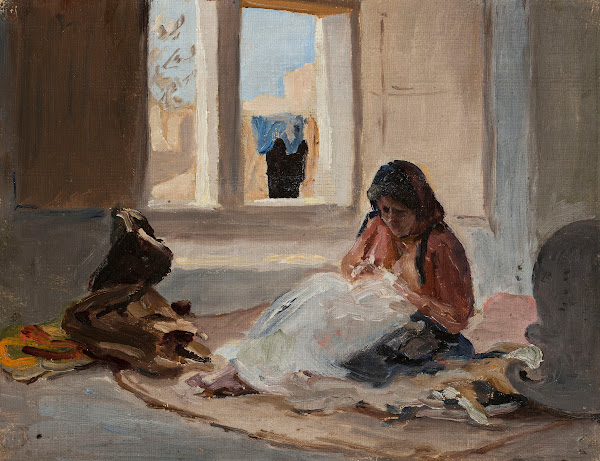 Nazareth From the journey to Palestine 1901