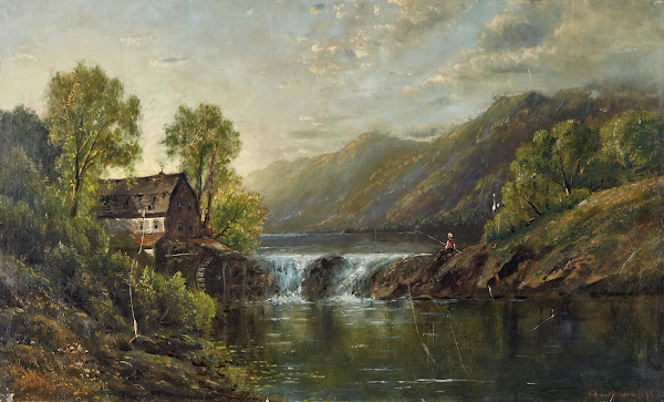 The Old Mill Stream 1880