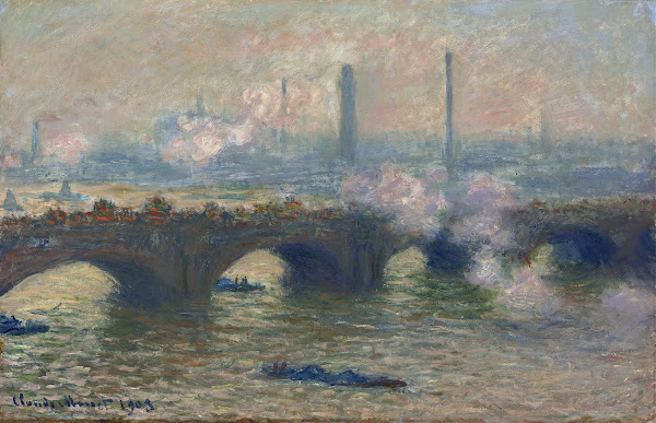 Waterloo BridgeGray Day 1903