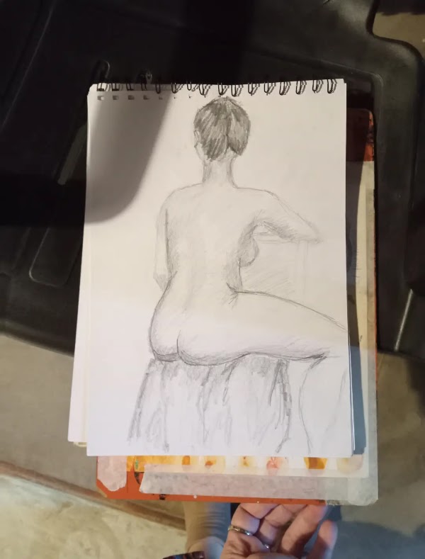 Sesión de Dibujo con Modelo Vivo