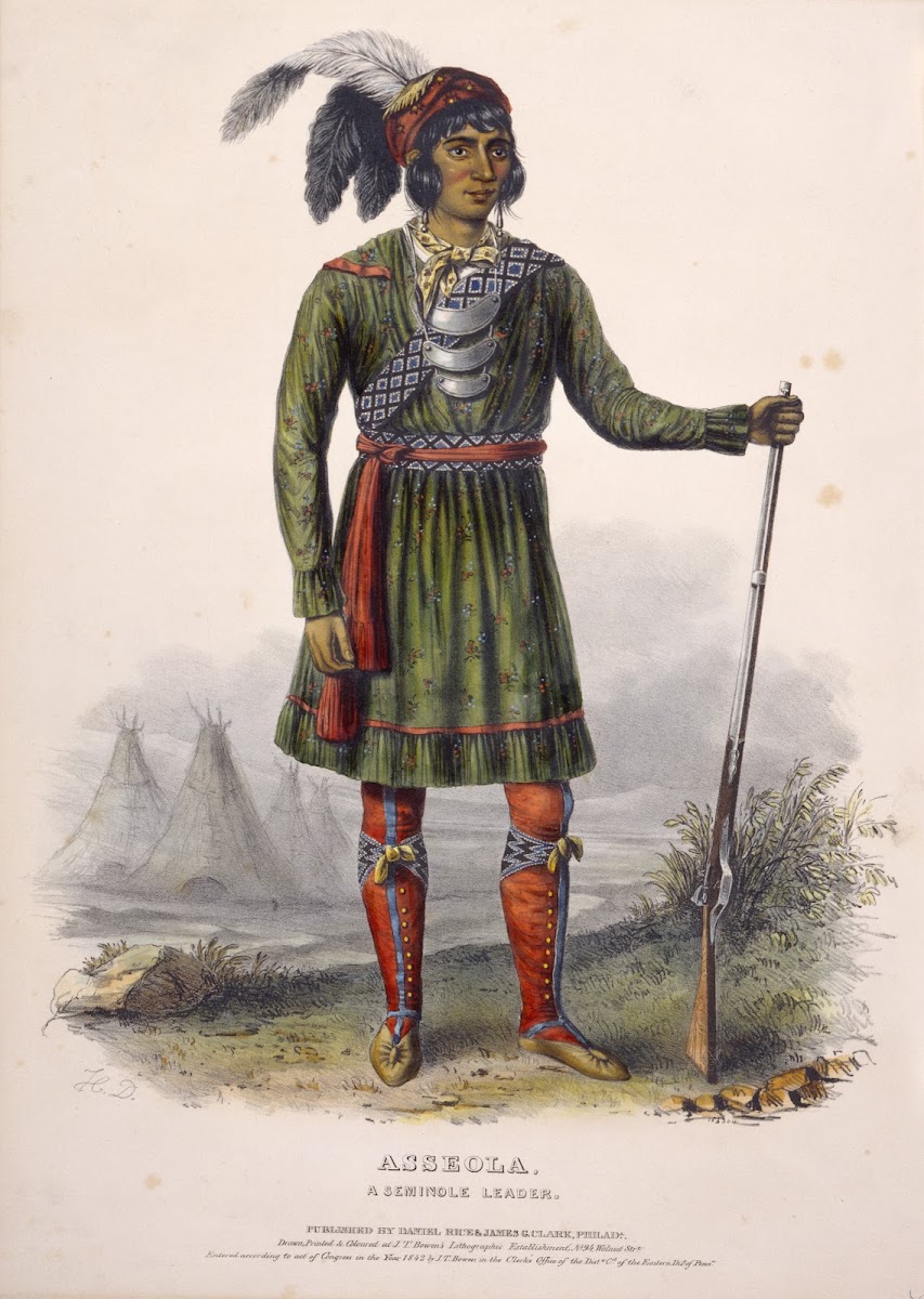 Asseola A Seminole Leader 1842