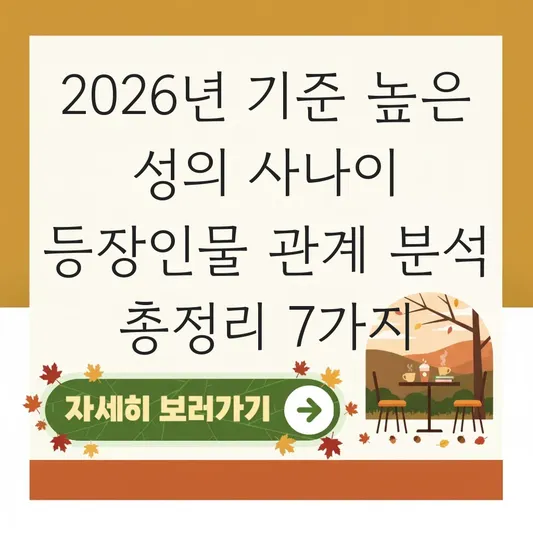 높은 성의 사나이 등장인물 관계 분석