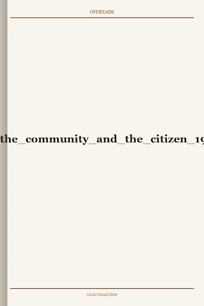 civics the community and the citizen 1910