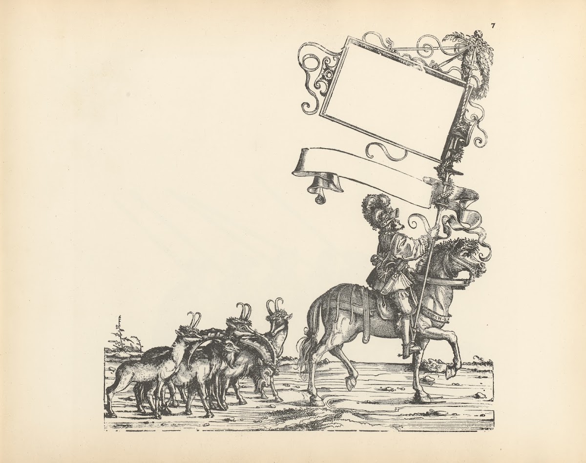 The Triumphs of the Emperor Maximilian I Pl07